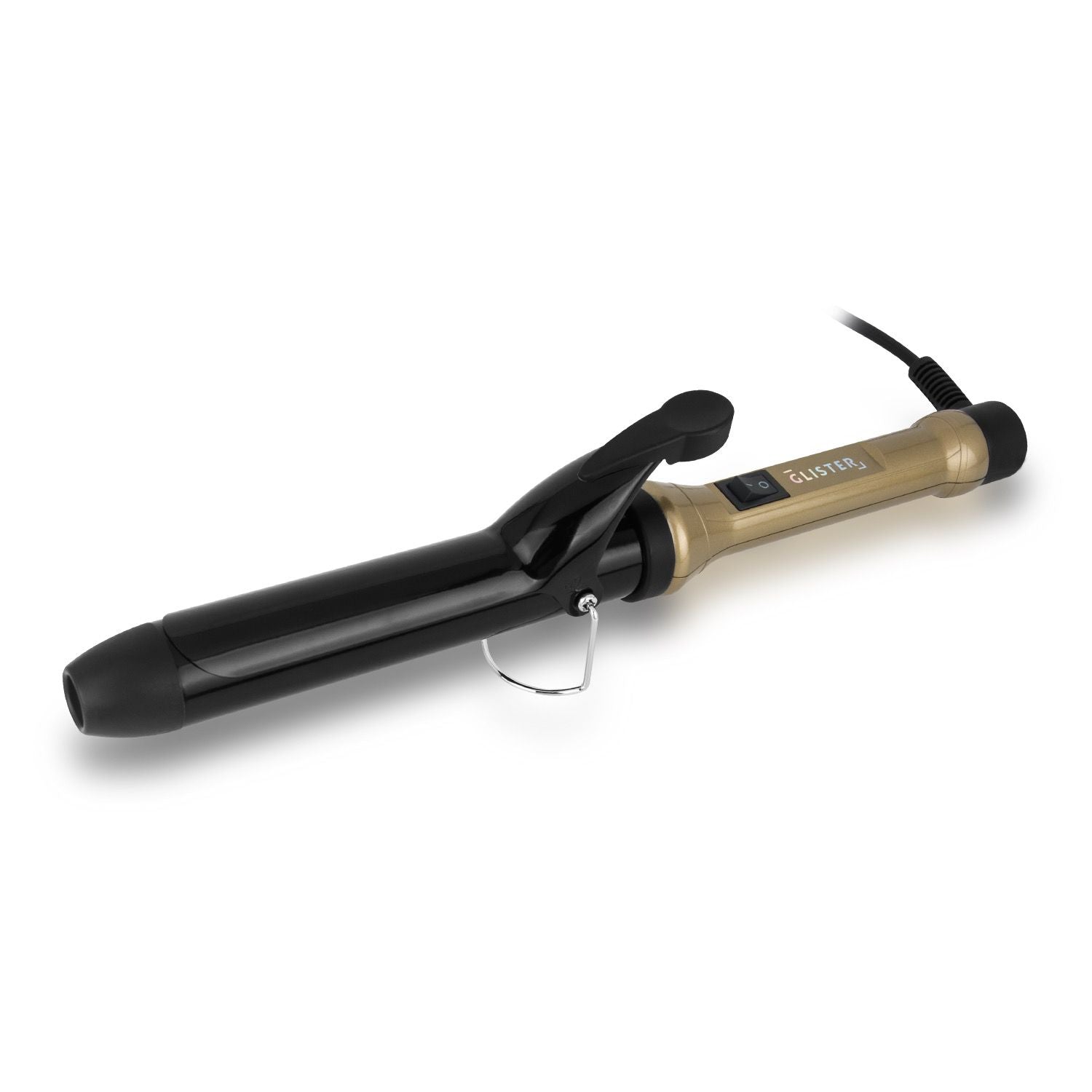 Sky Blue Thrace Paradise 32mm Max Volume Clip Curler in champagne, showcasing the hair curling tool with a sleek design.