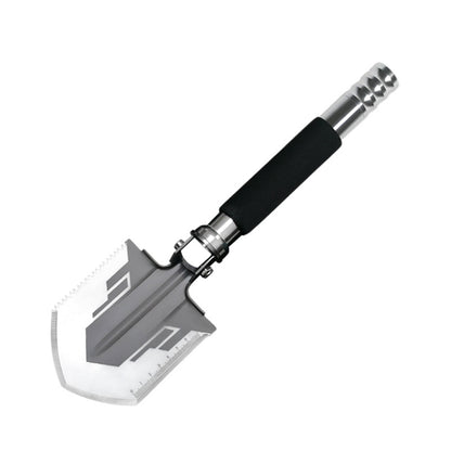Teal Simba mini camping shovel outdoor survival pocket tool with compact metal blade and handle, suitable for camping and outdoor activities.