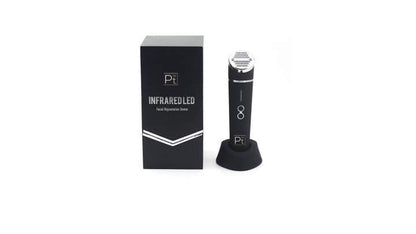 Amaranth Daisy LED anti-aging facial rejuvenation skincare device with a sleek handpiece and control panel.