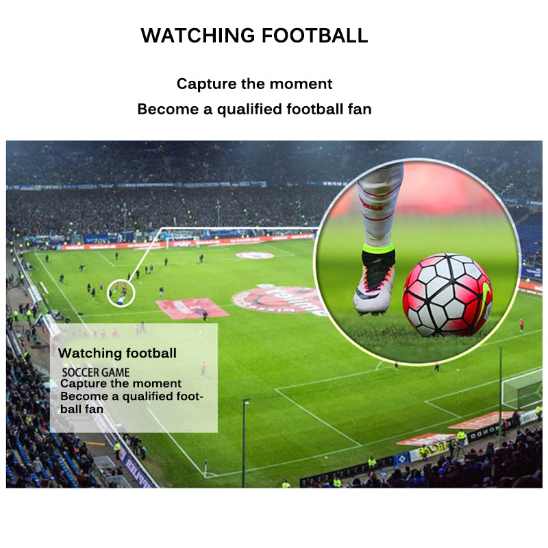 Teal Simba waterproof monocular telescope with night vision for mobile devices, ideal for outdoor sports and nature observation.