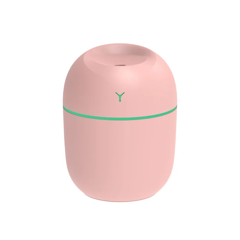 Sky Pandion portable ultrasonic humidifier and USB aroma diffuser with LED lights, ideal for essential oils and home relaxation.