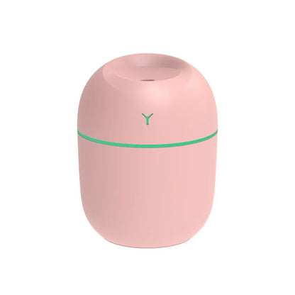 Sky Pandion portable ultrasonic humidifier and USB aroma diffuser with LED lights, ideal for essential oils and home relaxation.