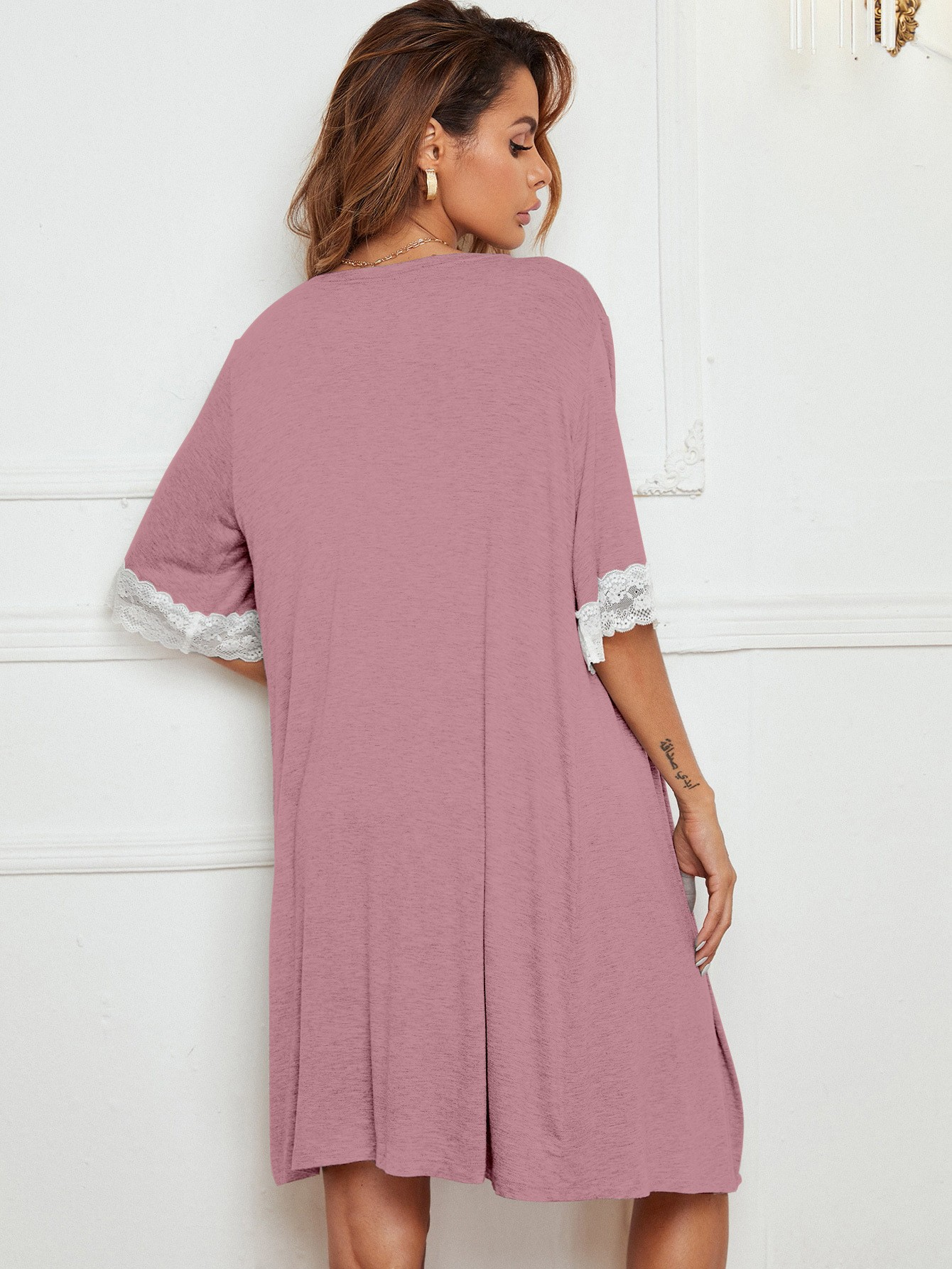 Carmine Juneberry lace women&