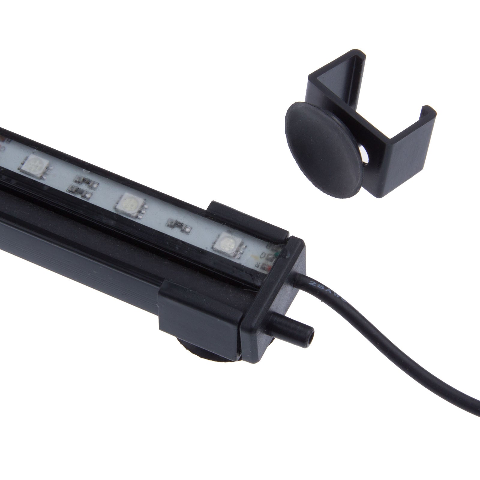 Teal Simba waterproof aquarium fish tank RGB lighting with adjustable colors and waterproof design for vibrant underwater illumination.
