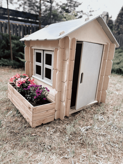 Little Bunny Playhouse furniture by Lavender Arachne, a colorful kids&