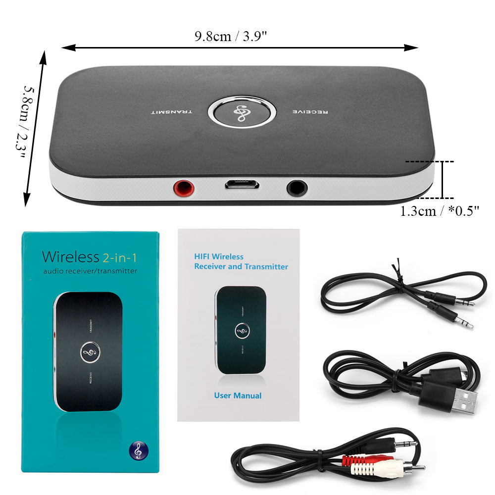 Teal Simba 2-in-1 Bluetooth 4.1 audio transmitter and receiver device for wireless audio streaming and connectivity.