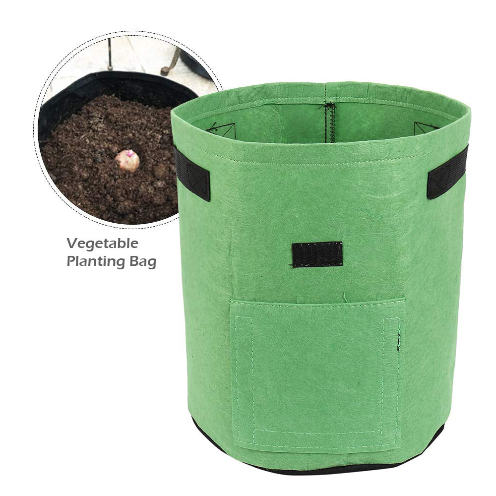 Teal Simba portable garden plant bag for potatoes, durable fabric with handles for easy planting and harvesting.