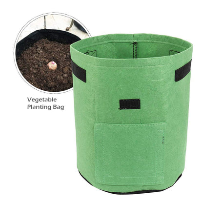 Teal Simba portable garden plant bag for potatoes, durable fabric with handles for easy planting and harvesting.