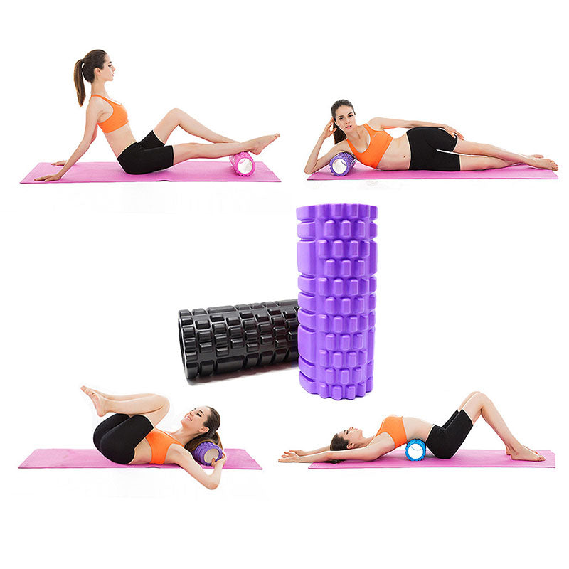 Teal Simba yoga foam roller block for Pilates and fitness, featuring a firm, textured surface ideal for stretching and muscle relief.