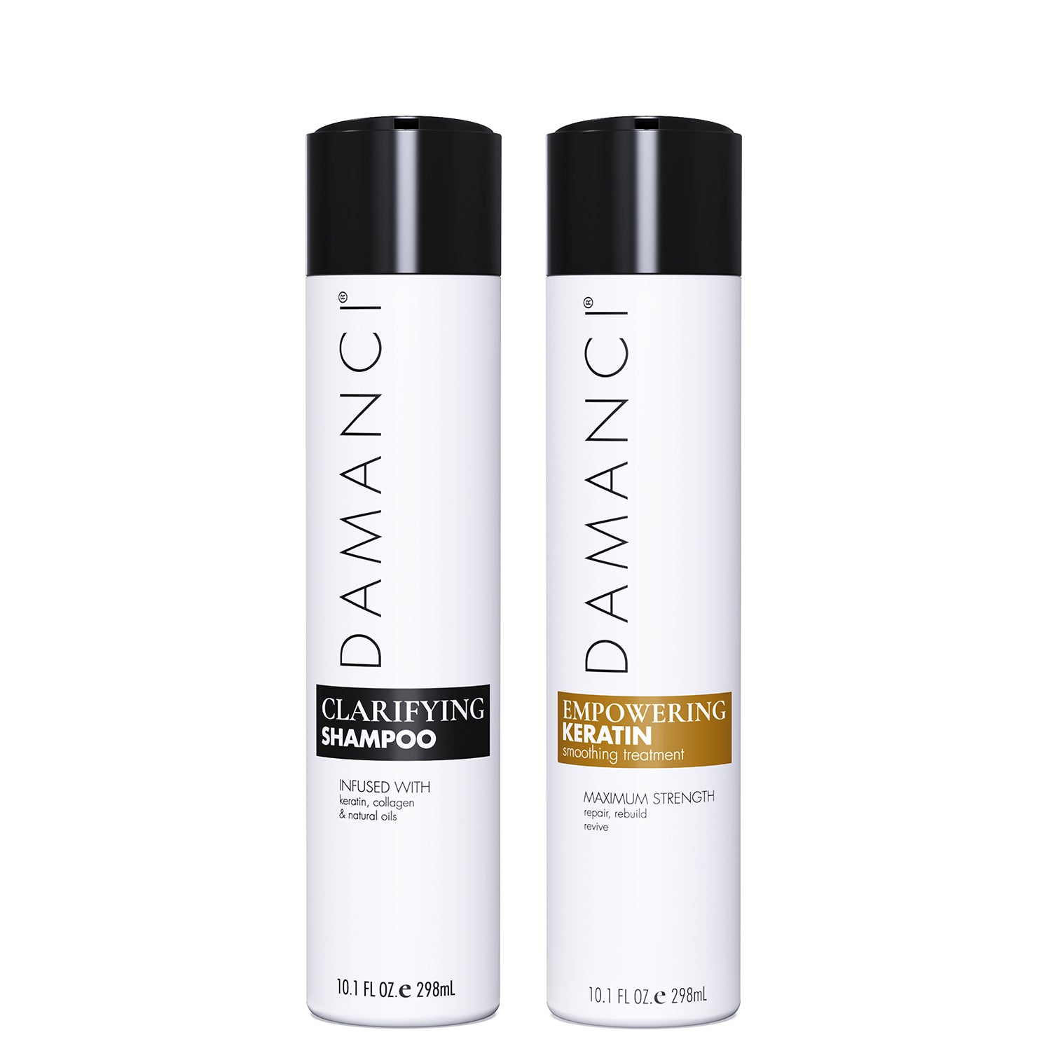 Chocolate Baobab Keratin Recovery Kit for haircare, featuring bottles of shampoo, conditioner, and treatment products.