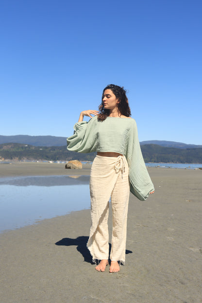 Salmon Arrowwood Vervain Pants for women, stylish and comfortable women&