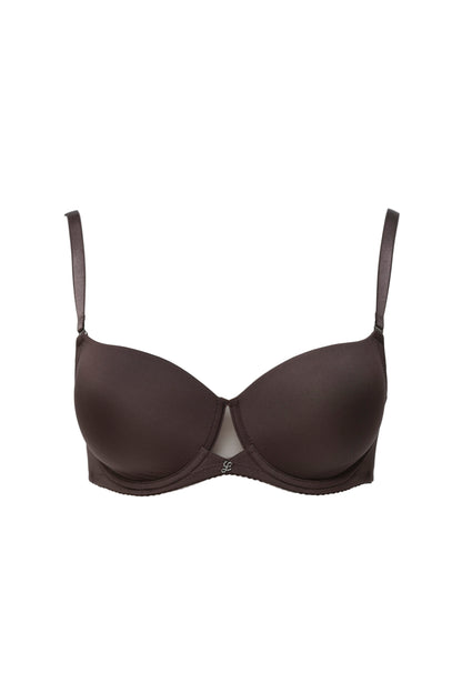 Turquoise Atalanta Elegance Line bra with pre-shaped cups in C, D, E sizes, featuring smooth, supportive lingerie design.