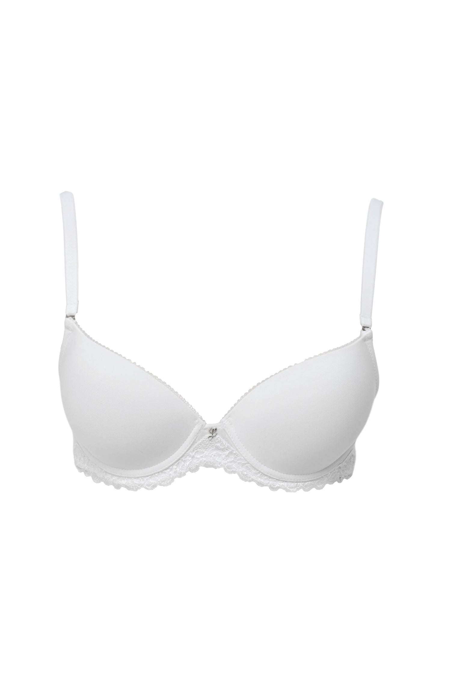 Turquoise Atalanta Desideri Line bra with graduated cups in B and C, featuring supportive lingerie with smooth fabric and delicate straps.