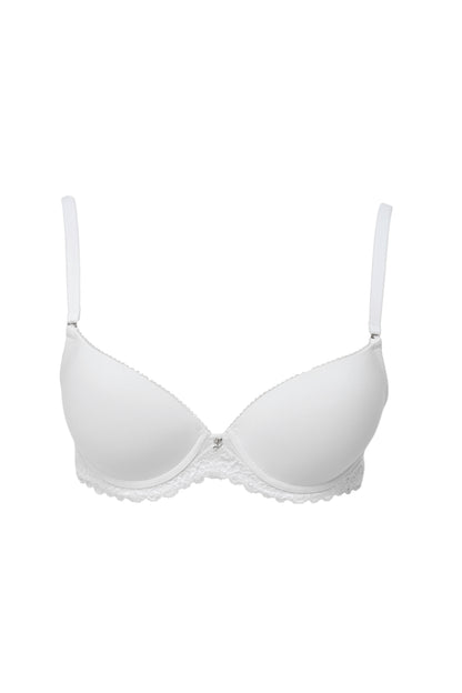 Turquoise Atalanta Desideri Line bra with graduated cups in B and C, featuring supportive lingerie with smooth fabric and delicate straps.
