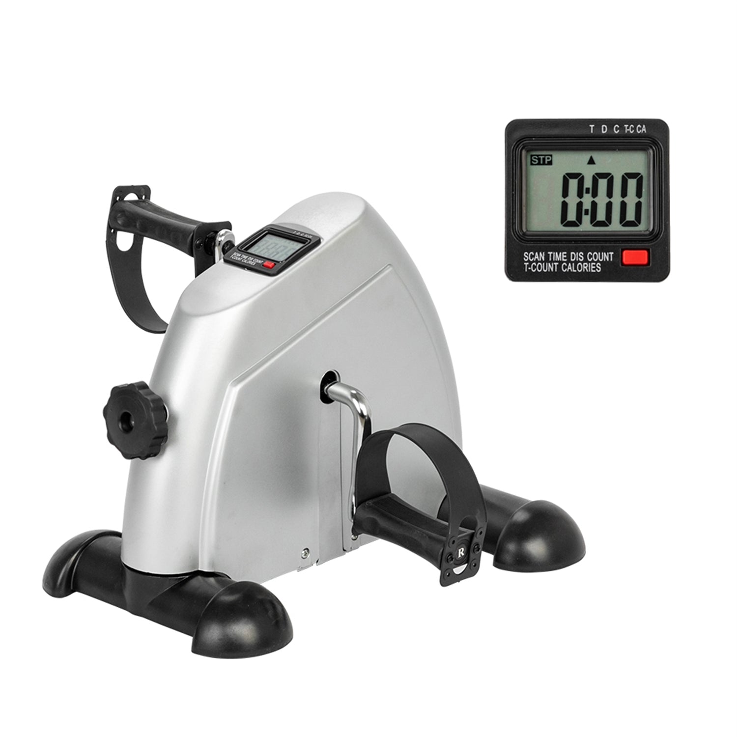 Lilac Milo home use hands and feet mini exercise bike, compact sports and outdoors fitness equipment for upper and lower body workouts