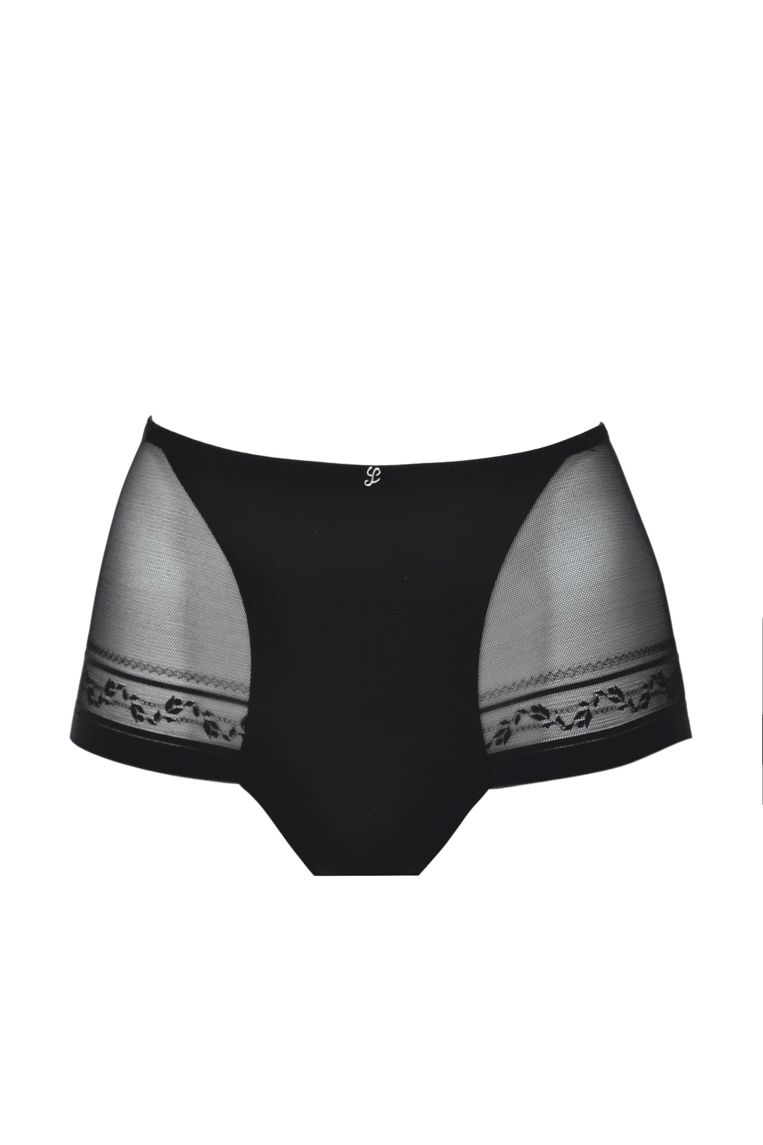 Turquoise Atalanta Evolution Line Culotte lingerie in soft fabric with lace trim, beige color, and comfortable fit.