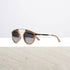 Fuchsia Artemis Santa Monica wooden sunglasses for women, featuring natural wood frames and stylish design.