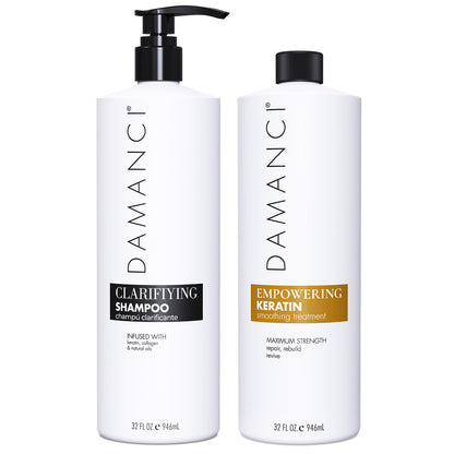 Chocolate Baobab Keratin Recovery Kit for haircare, featuring bottles and treatment products for damaged hair repair.