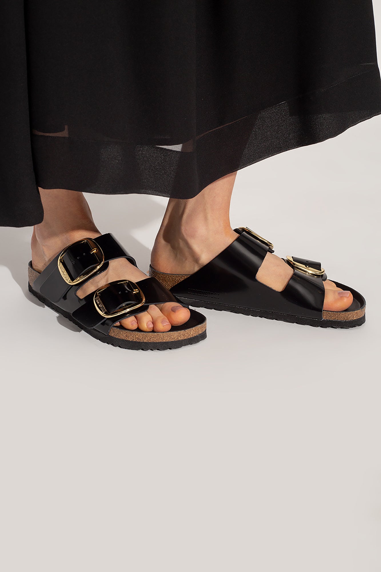 Jade Ajax BIRKENSTOCK casual slippers with fashion buckle design, women&
