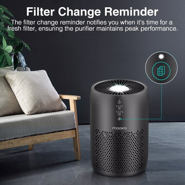 Teal Simba large room air purifier with H13 HEPA filter, home air cleaner for improved indoor air quality.