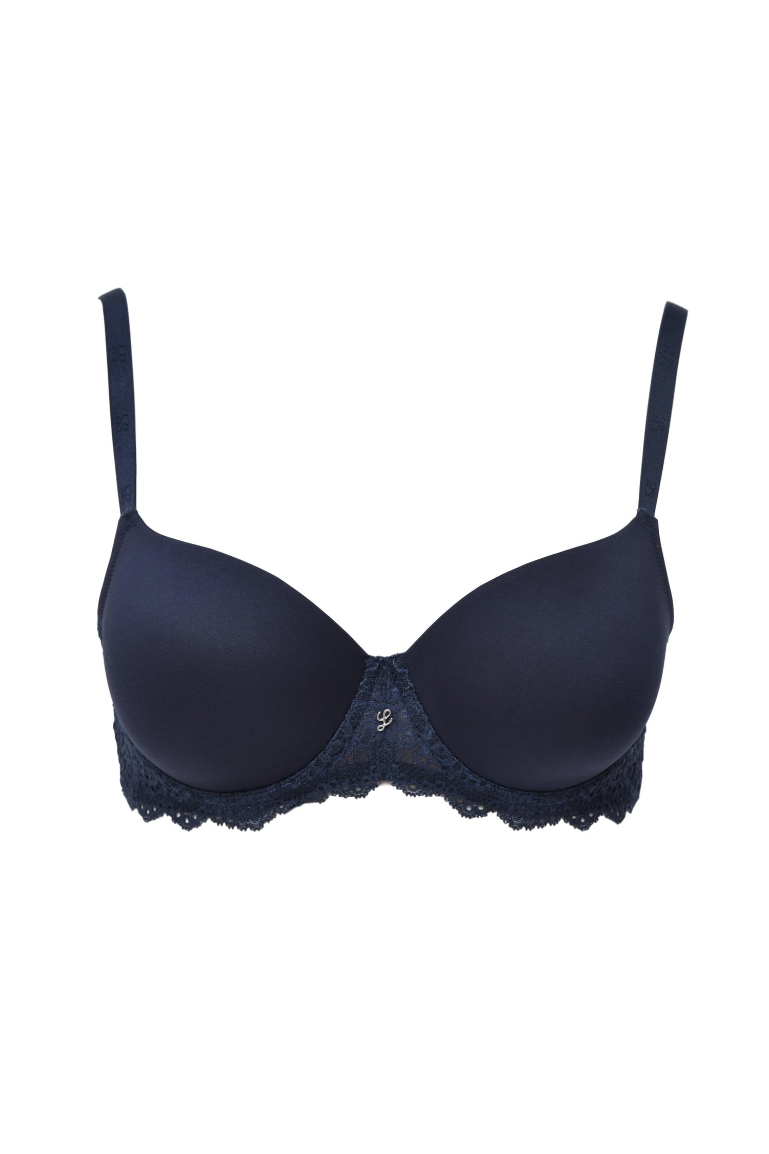 Turquoise Atalanta Feel Good Line bra with preshaped cups in C, D, and E sizes, featuring comfortable lingerie design.