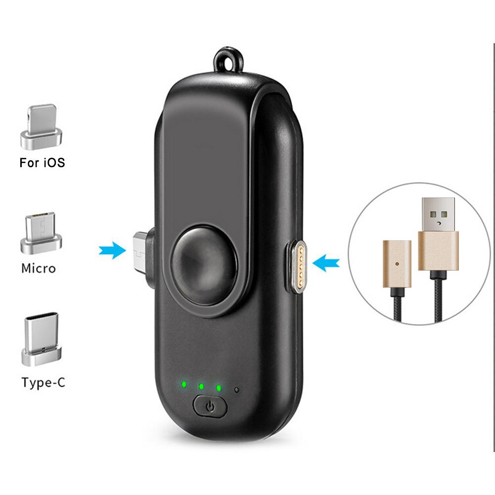 Mini Magnetic Power Bank by Teal Simba, portable mobile and laptop accessory with magnetic design and compact size.