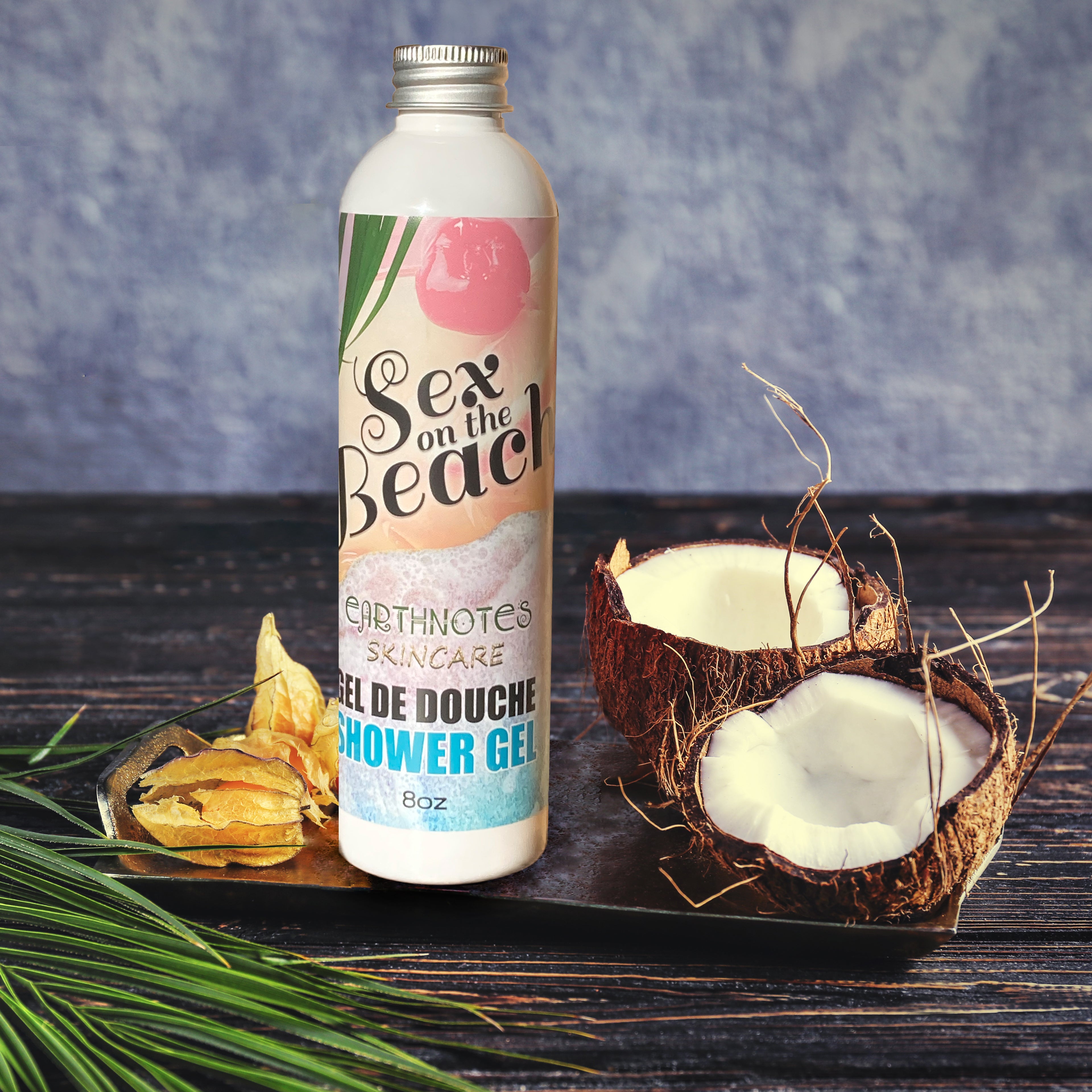 Silver Birch Cheers to Summer Shower Gel with Sex on the Beach scent, showing a colorful bottle and summer-themed design.
