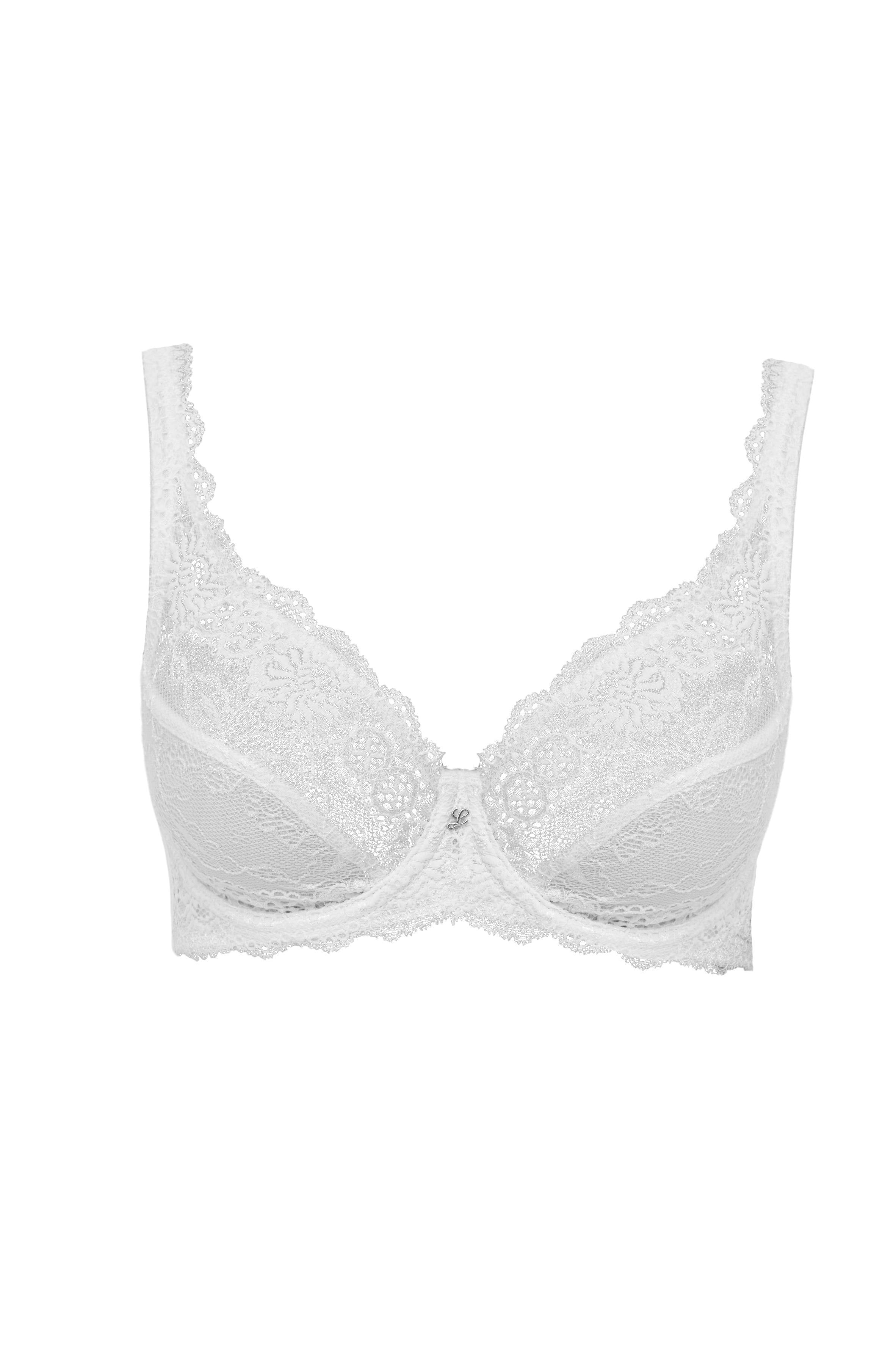 Turquoise Atalanta Feel Good Line unlined bra with removable wire, soft lingerie with adjustable straps and smooth fabric.