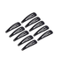 Pack of 10 Taupe Ajax hair clips for women and girls, featuring various styles in a colorful accessories set.