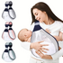 Portable breathable baby carrier by Lilac Milo, ergonomic baby sling designed for comfortable, secure baby wearing.