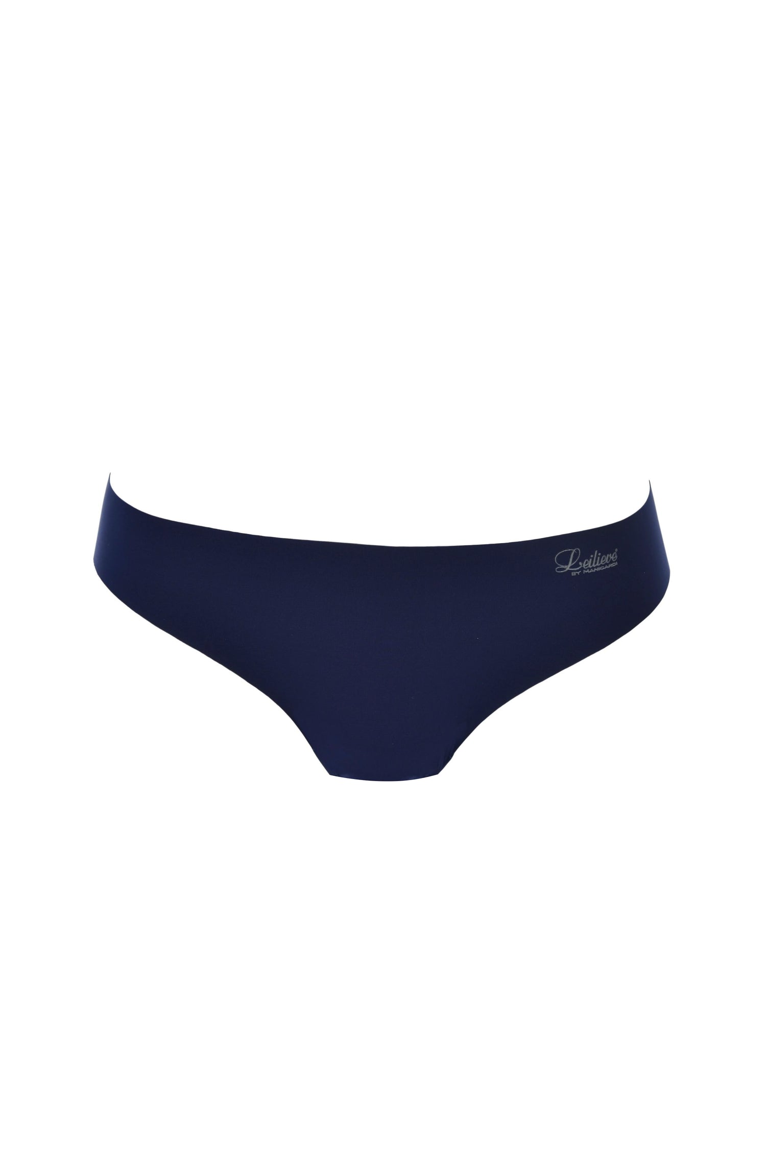 Turquoise Atalanta Invisible Line Brazilian microfiber laser cut lingerie with seamless design and delicate detailing.
