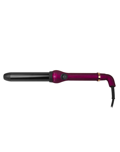 Sky Blue Thrace Hauteness Max Volume Clipless Curler 32mm for creating voluminous, curled hairstyles with a sleek design