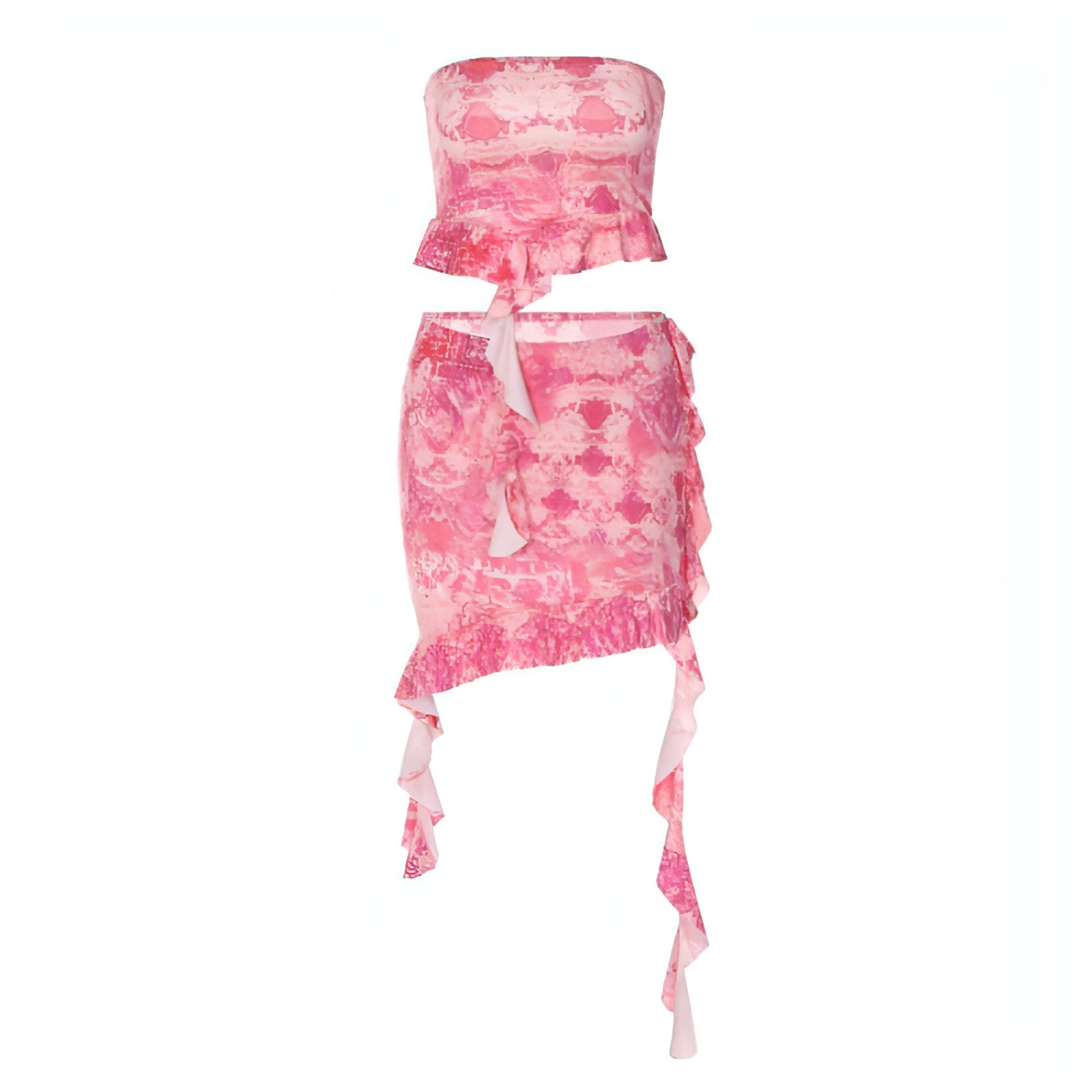 Casual French-style skirt for women by Carmine Juneberry, featuring a comfortable, stylish design with a relaxed fit.