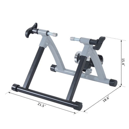Taupe Shadow Soozier indoor fan fly wind wheel foldable turbo trainer with adjustable fan blades and compact design for exercise.