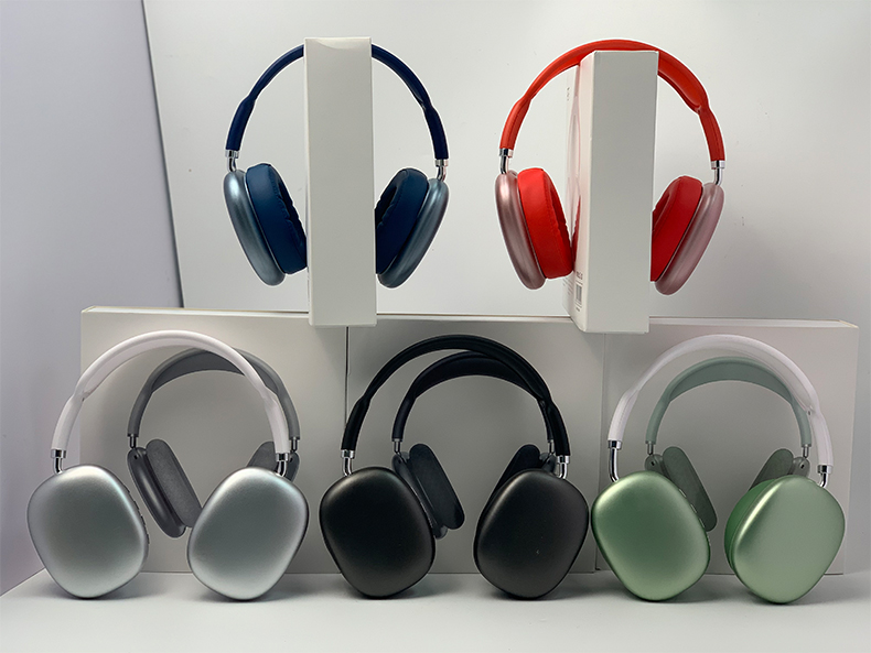 Teal Simba 2021 wireless stereo Bluetooth headphones with over-ear design, HIFI sound, and comfortable ear cushions.