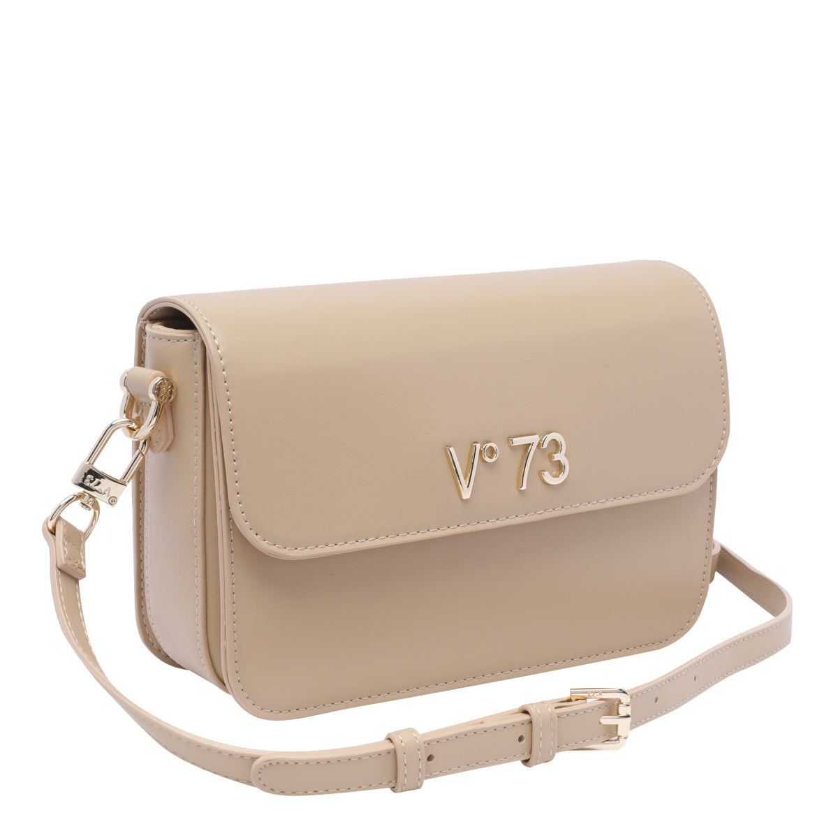 Jade Ajax V°73 fashion shoulder clutch bag in classic casual style, featuring a sleek design and neutral color for versatile use.
