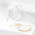 Black Felix Armenian alphabet bracelet featuring engraved Armenian script on a stylish silver bangle.