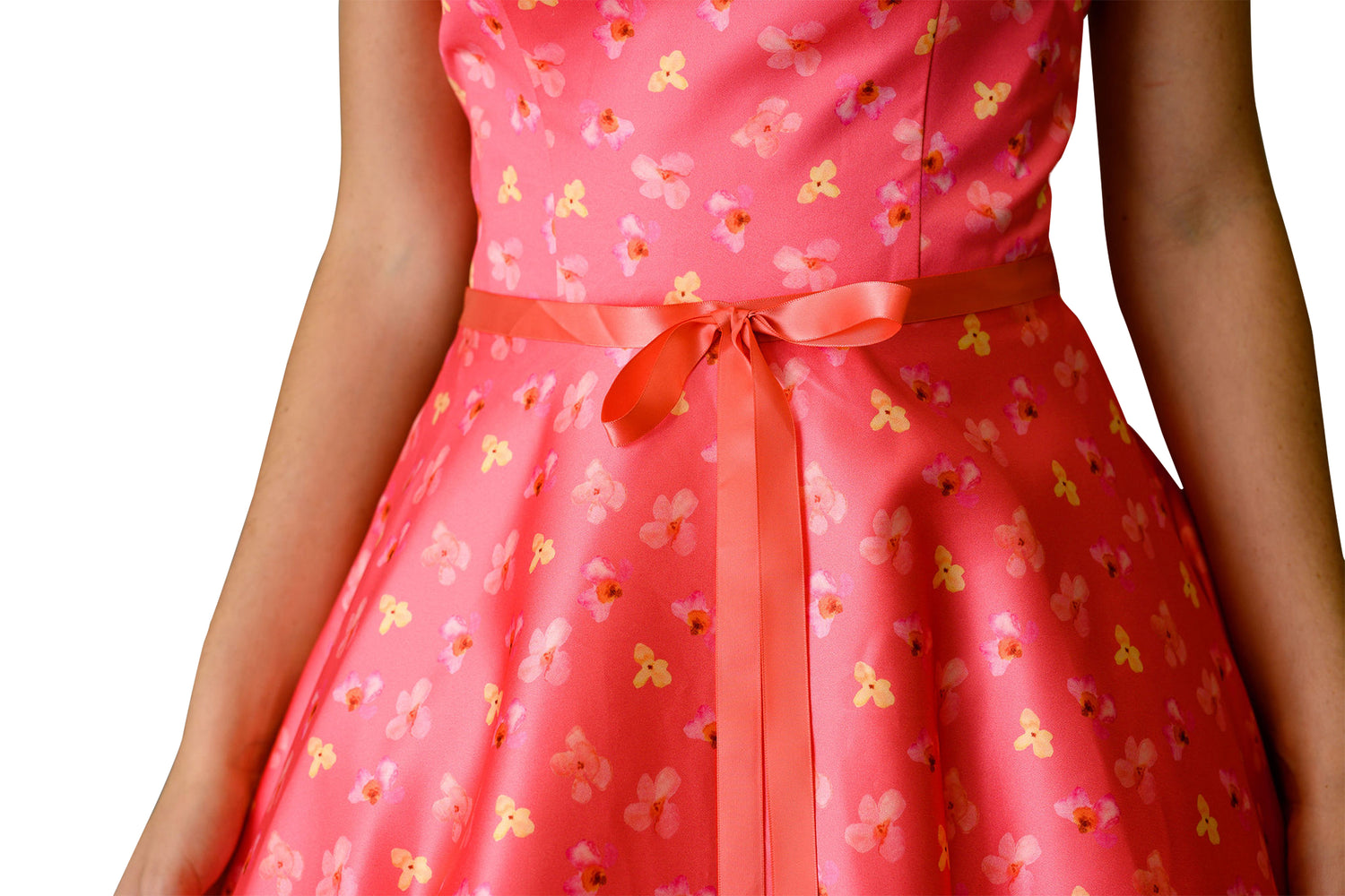 Gray Eos shoulder-less formal train dress featuring an elegant fitted bodice and flowing train for special occasions.