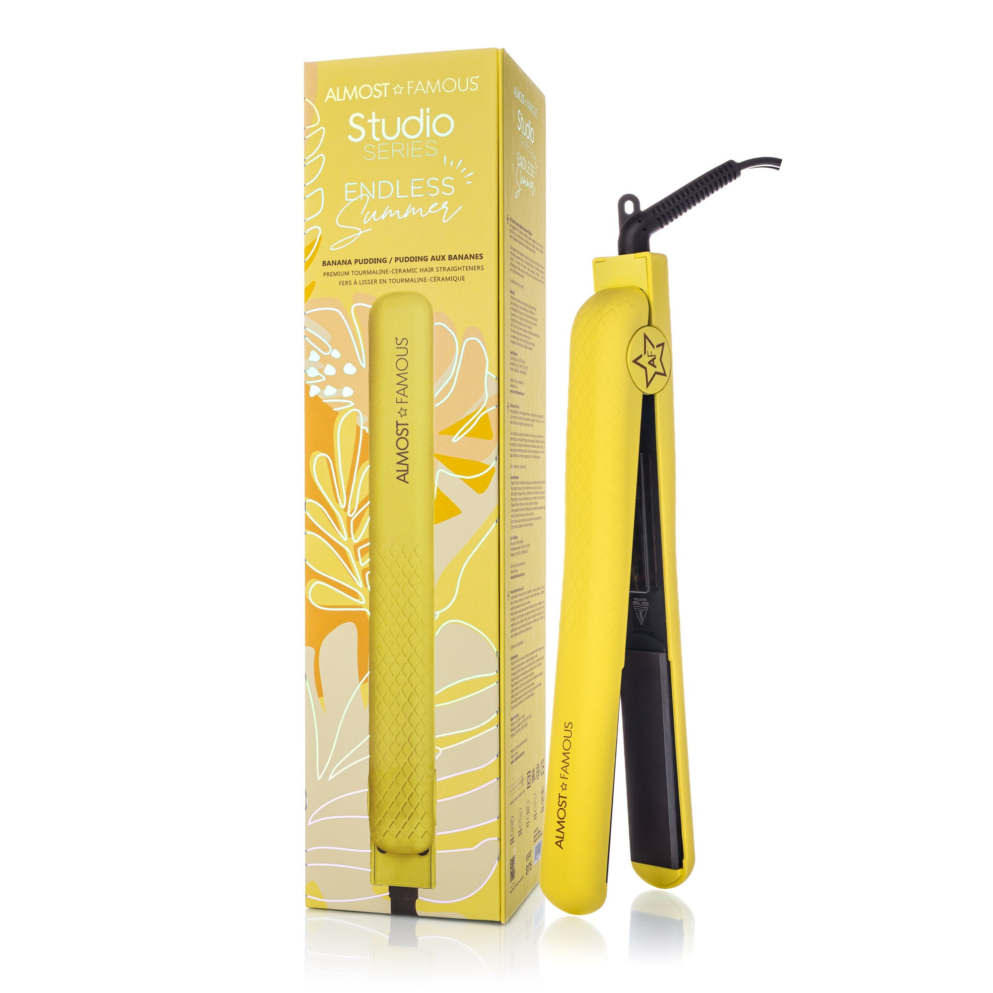 Sky Blue Thrace Endless Summer Pastels FlatIron for hair styling, featuring a sleek, pastel-colored hair straightener with digital controls.