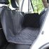 Waterproof Teal Simba pet seat cover for cars, showing durable fabric and secure straps for protecting car seats from pets.