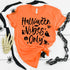Black Halloween Vibes Only T-shirt by Agate featuring spooky design and festive text, perfect for Halloween celebrations.