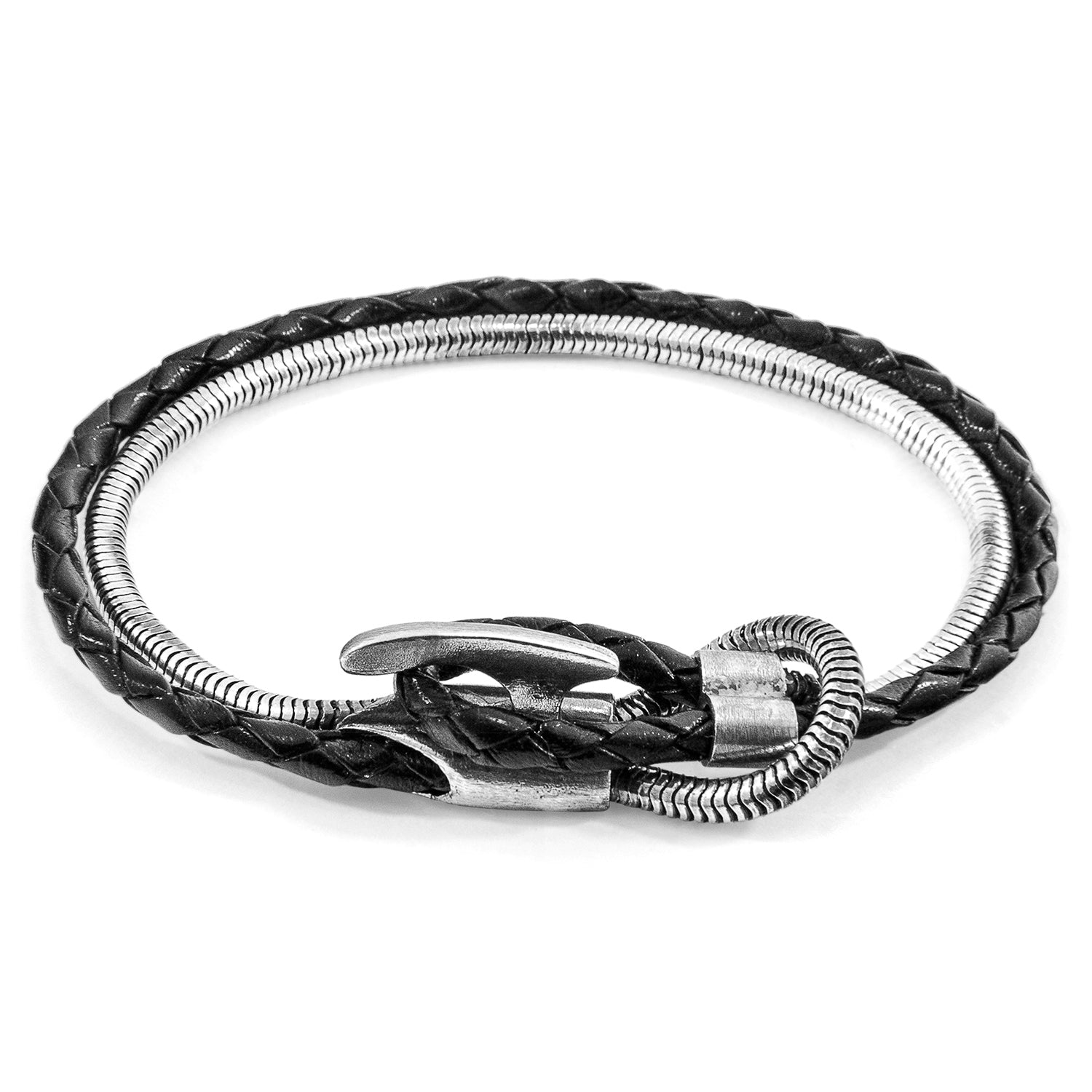 Silver chain bracelet from Magenta Sooty with Padstow Mooring design, featuring a delicate and stylish accessory for wristwear.