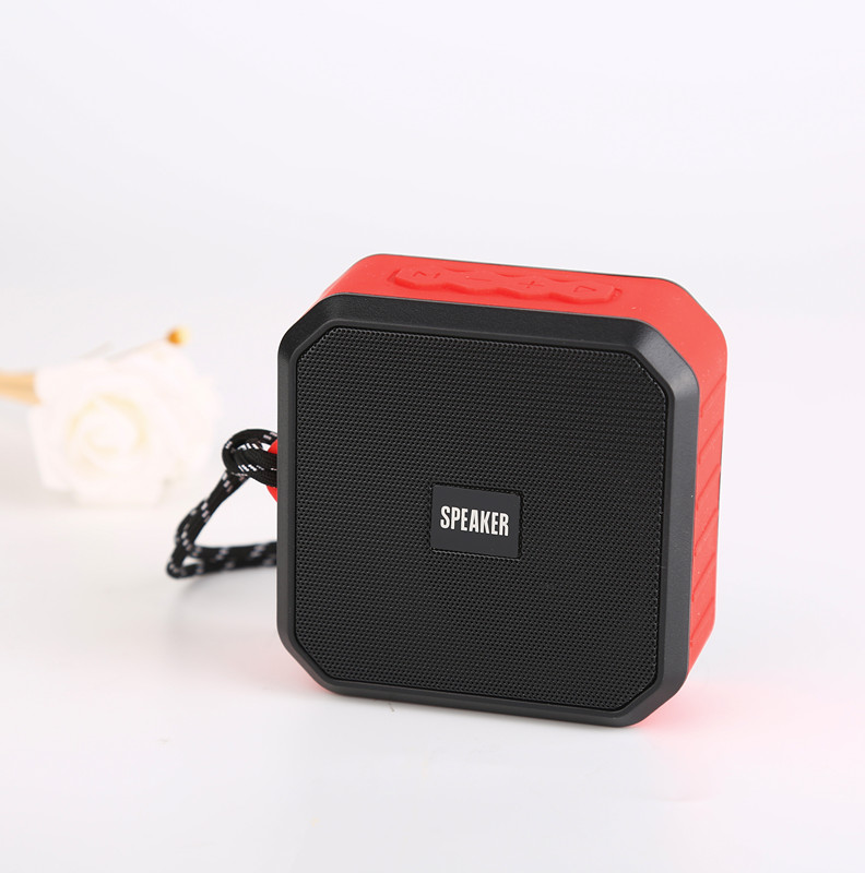 Teal Simba waterproof portable wireless Bluetooth 5.0 speaker for outdoor use, compact tech accessory with rugged design