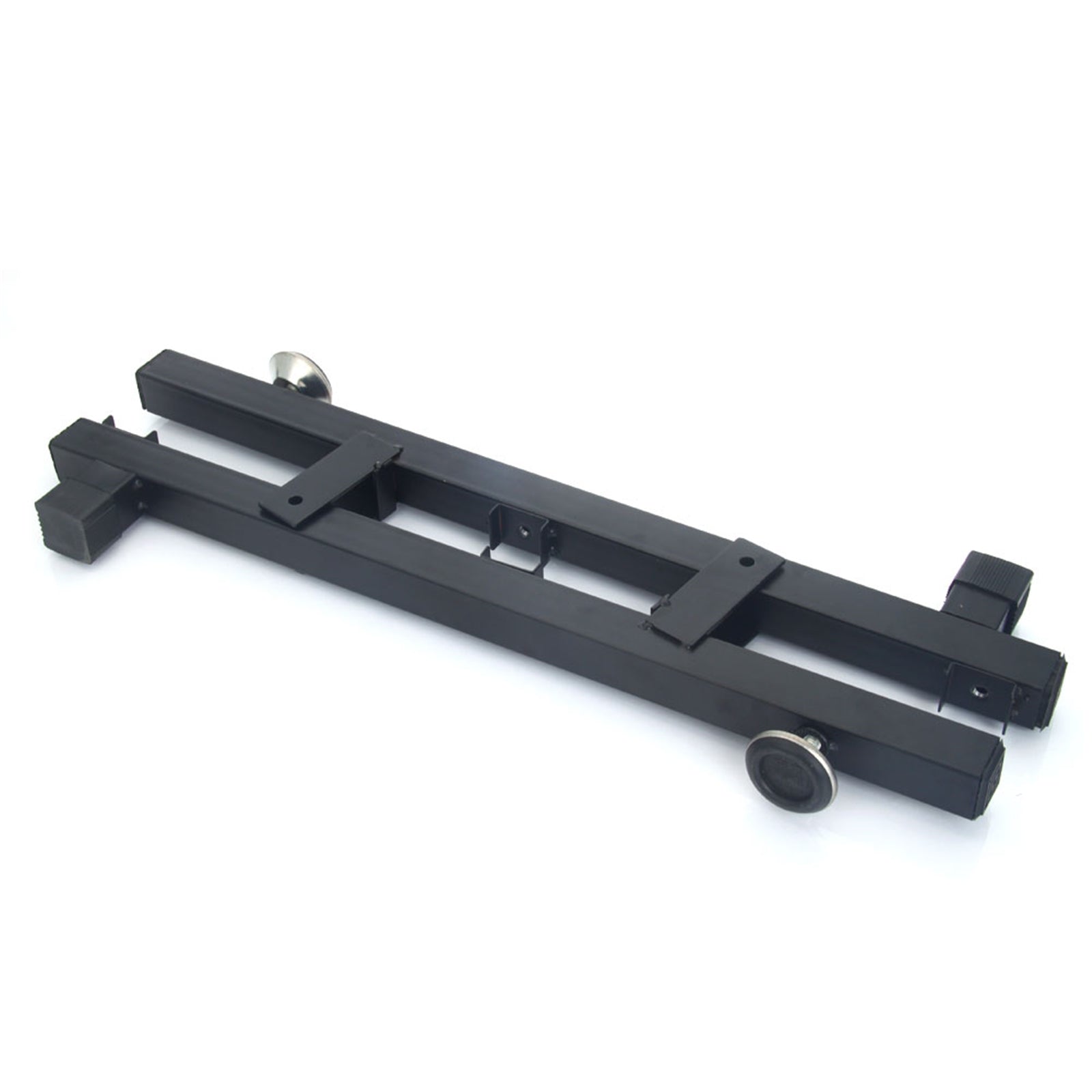 Lilac Milo triple folding guitar holder rack stand for home and garden, showing sturdy design and multiple guitar slots.