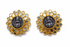 Gray Chloe oxidised earrings for women with intricate design and silver finish, stylish jewelry accessory for women