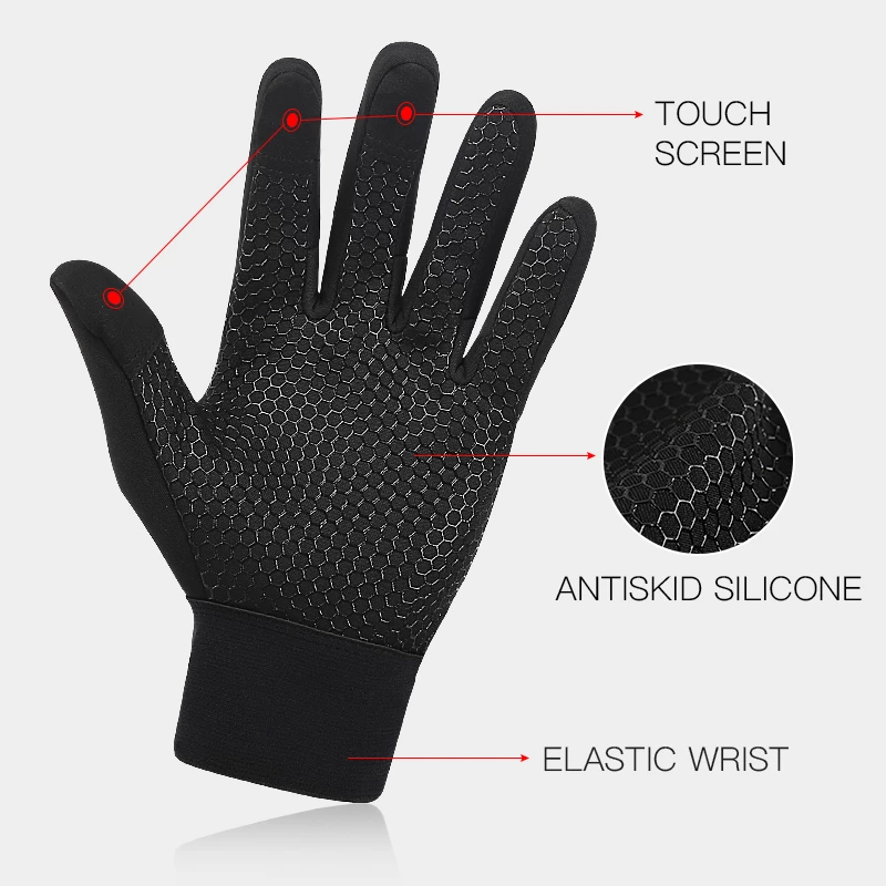 Lilac Milo winter cycling gloves with thermal insulation, wrist support, and touch screen fingertips for outdoor sports and cold weather.