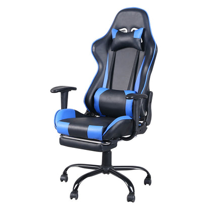 Lilac Milo ergonomic gaming chair with lumbar support, black and purple upholstery, and adjustable armrests for home office use.