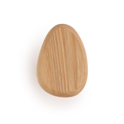 Biotite wooden wall hook DROP for organization, featuring a natural wood finish and simple design for hanging items
