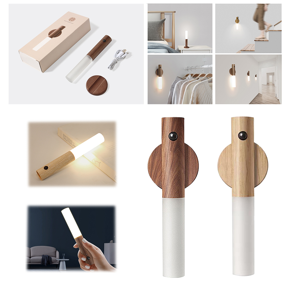 Lilac Milo portable wireless lamp with motion sensor, auto on/off feature, designed as a tech accessory for convenient lighting.