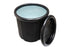 Portable Ice Bath Tub for athletes and recovery, Teal Simba brand, filled with ice and water, ready for use at home.